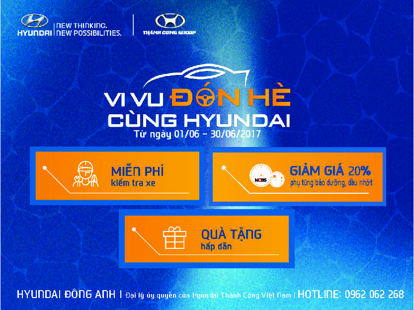 VI VU ĐÓN HÈ CÙNG HYUNDAI