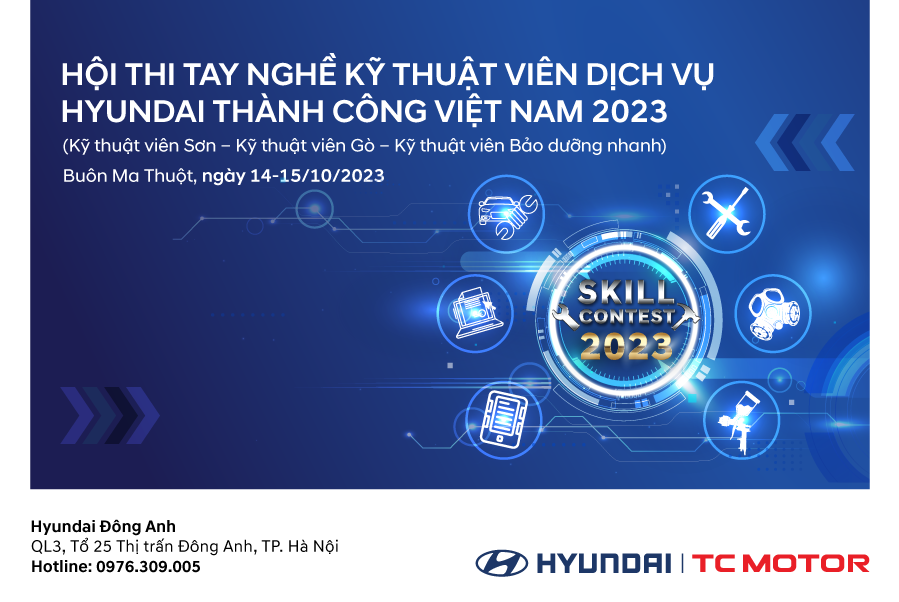 HỘI THI TAY NGHỀ KỸ THUẬT VIÊN DỊCH VỤ 2023