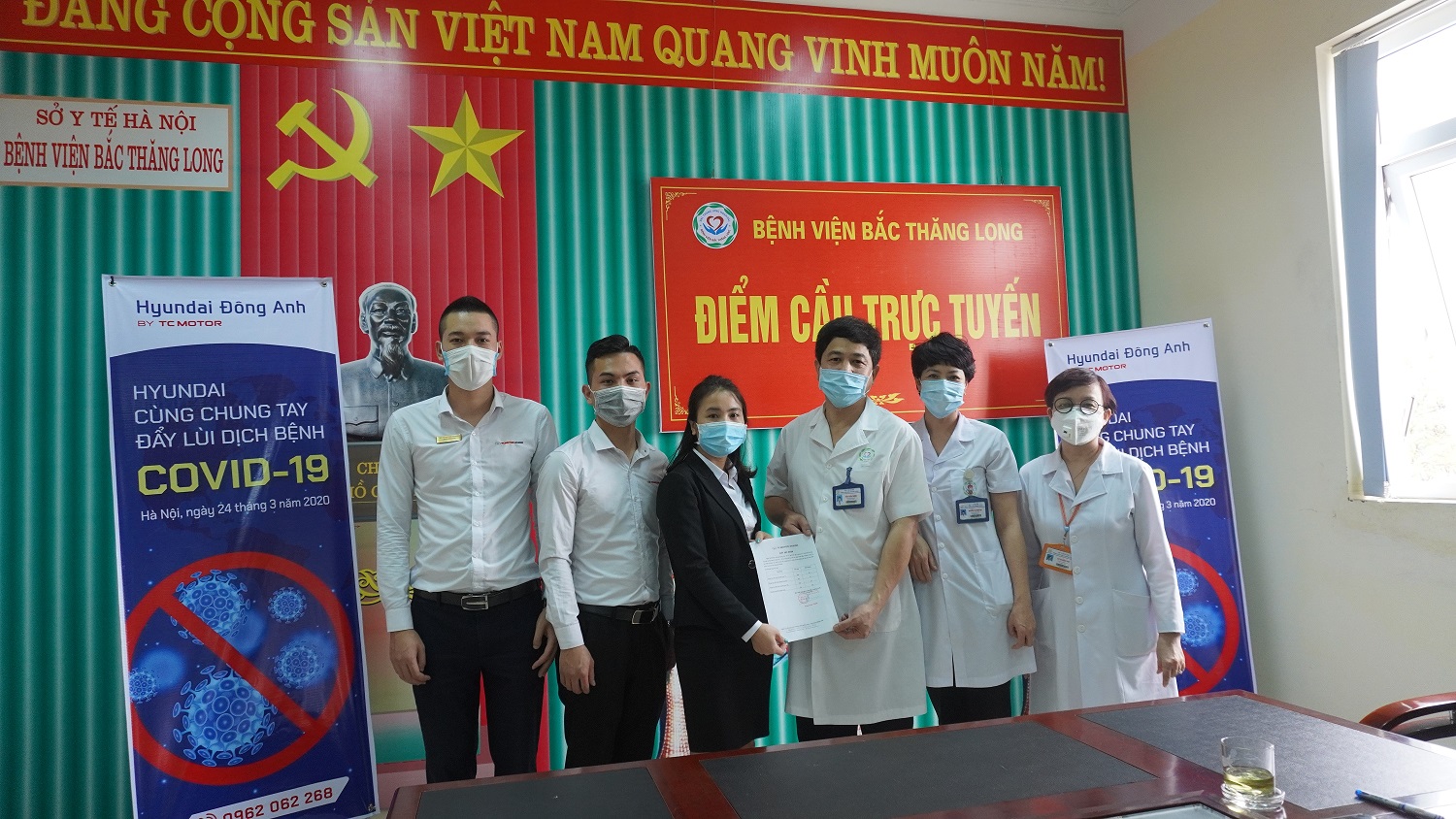 HYUNDAI CÙNG CHUNG TAY ĐẨY LÙI DỊCH BỆNH COVID-19