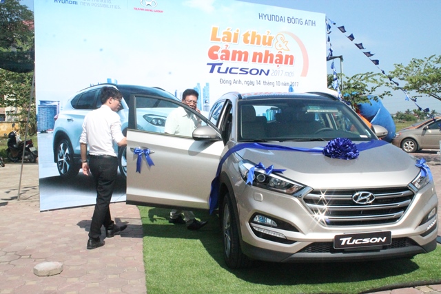 NGÀY NẮNG ĐẸP VỚI SỰ KIỆN LÁI THỬ HYUNDAI TUCSON CKD 2017 - HYUNDAI ĐÔNG ANH
