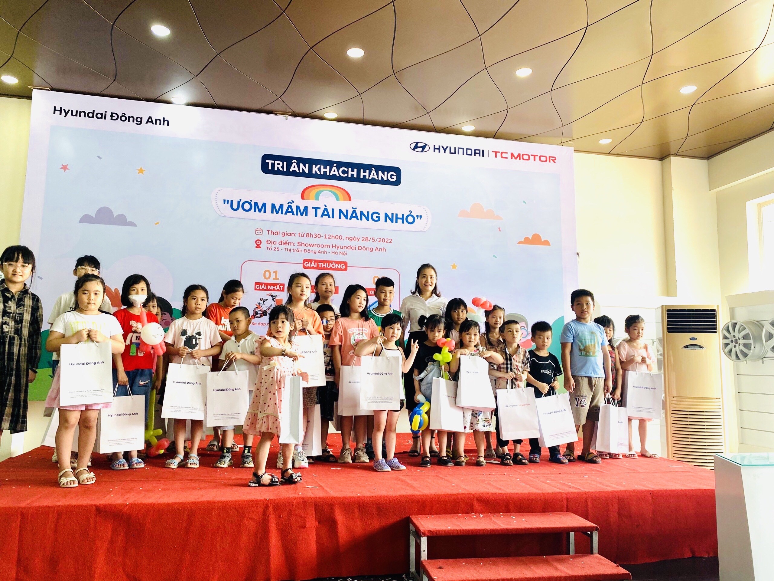 LỄ TRI ÂN KHÁCH HÀNG-ƯƠM MẦM TÀI NĂNG NHỎ 28/5/2022